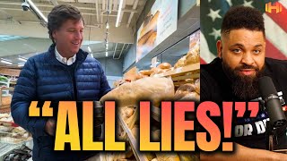 Tucker Exposes Cost of Food in Russia Versus the USA [upl. by Almira376]