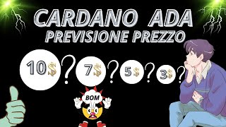 CARDANO ADA PREVISIONE PREZZO [upl. by Thomajan]