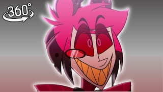 Hazbin Hotel  Alastor Funny Moments in 360 VR Cinema [upl. by Neddie]