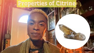 Properties of Citrine  The Merchant Stone 💰✨ [upl. by Jankell]