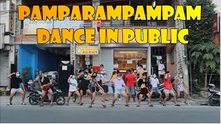 PAMPARAMPAMPAM DANCE IN PUBLIC [upl. by Burty109]