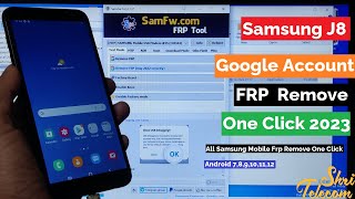 Samsung J8 Google Account FRP Remove One Click 2023 Shri Telecom [upl. by Annil]