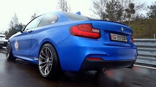 BMW M 235i M3 amp M4 Sound amp Acceleration Tuning Cars [upl. by Nnil]