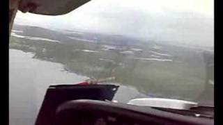 Piper PA38 Tomahawk Landing in Benbecula [upl. by Jeconiah517]