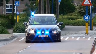 P1 onopvallende politie  A1 18175 18197 Reanimatie Gorinchem  spoedretour [upl. by Ahsilet462]