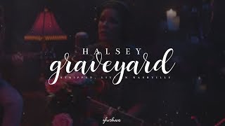 halsey  graveyard acoustic lyrics [upl. by Jasmin]