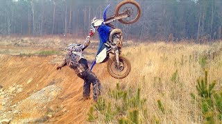 Two stroke power Yamaha yz250 Enduro Krzeszowice Tours [upl. by Pennington]