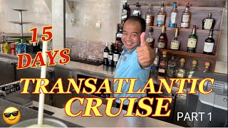 TRANSATLANTIC CRUISE on the ENCHANTMENT of the SEAS  Bad Weather amp Rough Seas PART 1 [upl. by Ylle236]