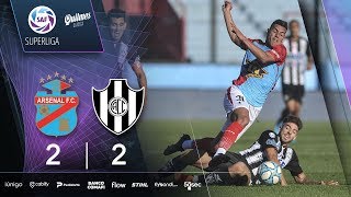 Fecha 11 resumen de Arsenal  Central Córdoba [upl. by Sears484]