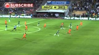 Maccabi Haifa 11 Bnei Yehuda South Africas Dino Ndlovu scores [upl. by Morocco722]