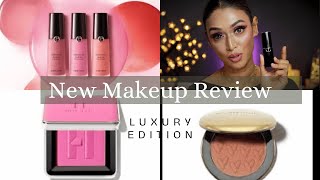 New Luxury Makeup Review  diormakeup westmanatelier armanicheektint [upl. by Ayama]