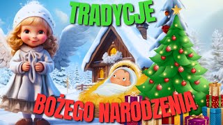 Boże Narodzenie dla dzieci ⭐ Film edukacyjny 🎄 Tradycje świąteczne  Quiz dla dzieci 👦👧 Kolędy 🎶 [upl. by Lamond]