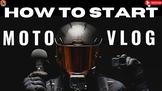 How to start MotoVlog  Making the best Motovlogging set up with GoPro Hero 10 [upl. by Treblih]