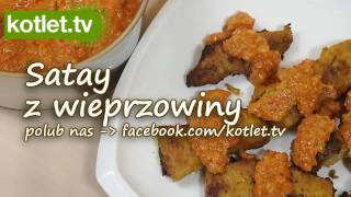 Ostre tajskie mięso satay  KOTLETTV [upl. by Fronniah122]