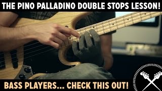 The Pino Palladino Double Stop  Bass Lesson with Scott Devine [upl. by Aiken408]