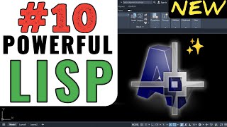 quot10 Productive AutoCAD LISP  Best Tutorialsquot [upl. by Kirshbaum]