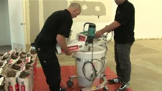 How To SelfLevel Floors using Ardex and Smart Mixx [upl. by Akemrej]