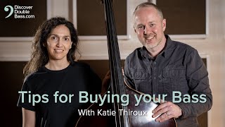 What Beginners Should Look for When Buying a Double Bass with Katie Thiroux [upl. by Annaerdna]