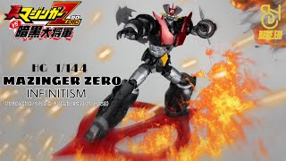 HOBBY TIME  HG 1144 MAZINGER ZERO INFINITISM UNBOXINGSPEED BUILDACTION POSE [upl. by Animahs]