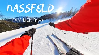 Nassfeld  FAMILIEN  full slope number 4 4KultrastabilizedPOV [upl. by Adnohral]