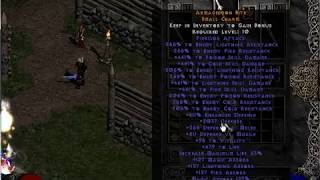 Diablo 2 PvP lvl 99 barb owned by lvl 13 paladin [upl. by Atnwahs]