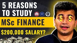 5 reasons to study Masters in Finance in 2024 [upl. by Una]