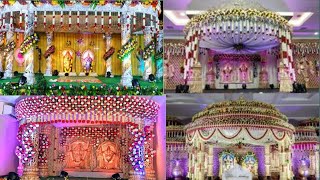 Latest wedding Mandapam decorationMarriage decorationMandapam decorationDecoration for wedding [upl. by Hsotnas]