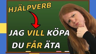 Svenska Hjälpverb  Swedish Auxiliary verbs Swedish grammar [upl. by Erv]