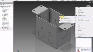Inventor  esportazione automatica sviluppi lamiera in DXF [upl. by Aia152]