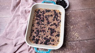 Vegan Baked Oats [upl. by Yelnoc]