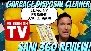 Sani 360 Garbage Disposal Cleaner As Seen On TV [upl. by Latt]