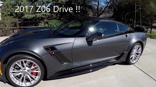 2017 Corvette Z06  First Drive [upl. by Fredella]