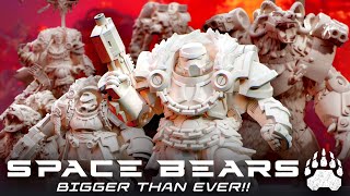 SPACE BEARS  We made THE ENTIRE ARMY [upl. by Einalem]