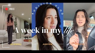 first inperson audition  Actor Vlog [upl. by Suzie]