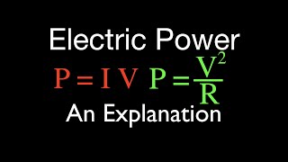 Electric Power 1 of 3 and Watts An Explanation [upl. by Genia804]