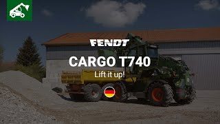 Fendt Teleskoplader  Cargo T740  Lift it up  Fendt [upl. by Norrehc]