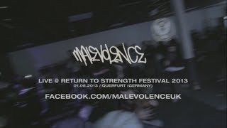 Malevolence Live  Return to Strength Festival 2013 HD [upl. by Chavaree]