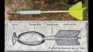 Ketchum Hand Grenade  How to Make  Replica Hand Grenade  Civil War  Review and Test [upl. by Ibbison]