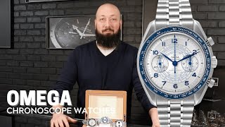 Omega Chronoscope Watches Review  SwissWatchExpo [upl. by Ardnuahs]