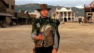 Clint Eastwood vs 4 Cowboy  A Fistful of Dollars 1964  Western Movies [upl. by Ttevi]