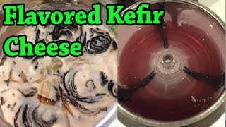 Flavored Kefir Cheese  Sweet amp Savory Cultured Cream Cheese [upl. by Eeniffar745]