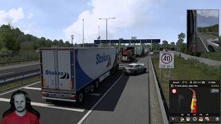 Stau an der Maut EuroTruckSimulator 2 Gameplay part 33 [upl. by Hassin718]