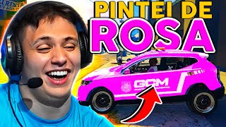 PINTEI A VIATURA DA PM de ROSA 😂 GTA RP Paulinho o LOKO [upl. by Efi]