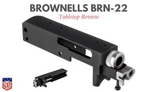 Brownells BRN22 Takedown Stripped Receiver Review Ruger 1022 Takedown Stripped Receiver [upl. by Ahsaeyt]