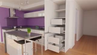 600 pantry with internal drawers [upl. by Temp]