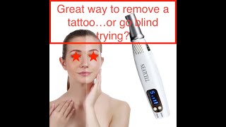 NEATCELL Picosecond Tattoo Removal Pen Review 2nd amp 3rd sessions  WATCH THIS BEFORE YOU TRY [upl. by Ennaehr588]