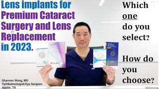 Cataract Surgery 2023  Advantages amp Lens Used in Surgery [upl. by Seys]