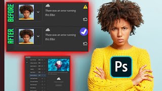 Neural Filter Error Photoshop 2022  How To Fix Neural Filters Download Errors In Photoshop [upl. by Nnyleve]