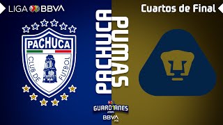 Resumen  Pachuca vs Pumas  Liga BBVA MX  Guardianes 2020  Cuartos de Final [upl. by Nus528]