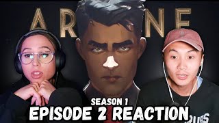 THIS IS GETTING GOOD  ARCANE S1 EP2 REACTION [upl. by Sivra]